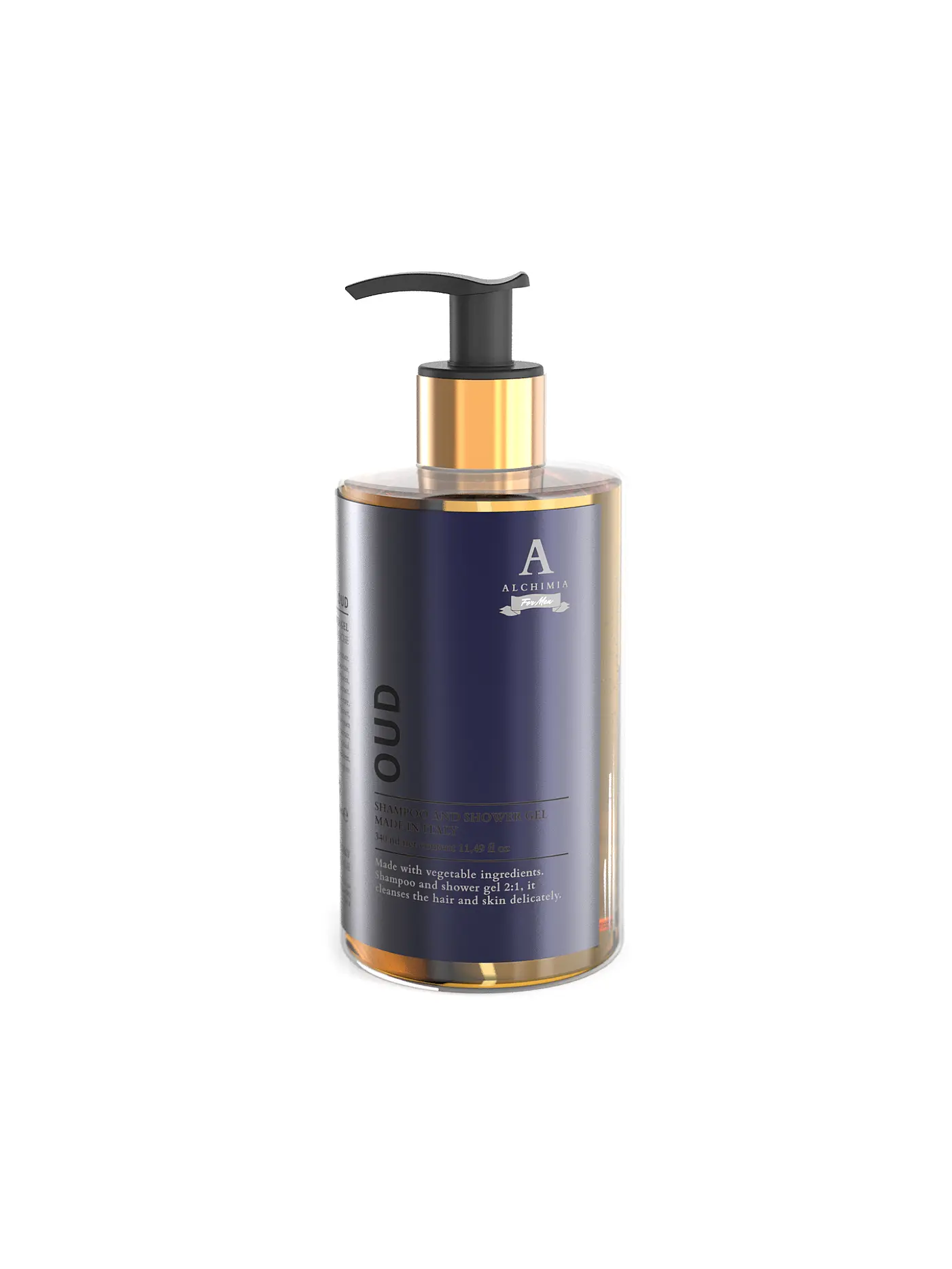 ALCHIMIA SOAP | Duschgel SANDAL 350ml Sandelholz | schwarz